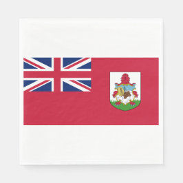 Guardanapo De Papel Bandeira das Bermudas (Bermudiano) (Ilhas Caribes)