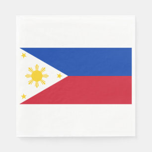 Guardanapo De Papel Bandeira das Filipinas