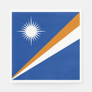 Guardanapo De Papel Bandeira das Ilhas Marshall