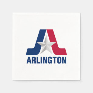 Guardanapo De Papel Bandeira de Arlington, Texas Napkins