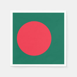 Guardanapo De Papel Bandeira de Bangladesh