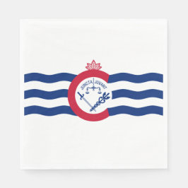 Guardanapo De Papel Bandeira de Cincinnati (Ohio)