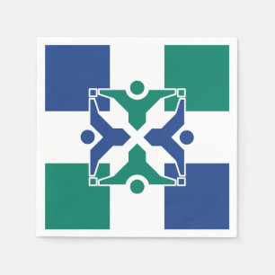 Guardanapo De Papel Bandeira de Columbia, Missouri