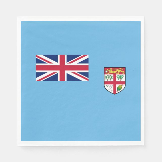 Guardanapo De Papel Bandeira de Fiji (Frente)