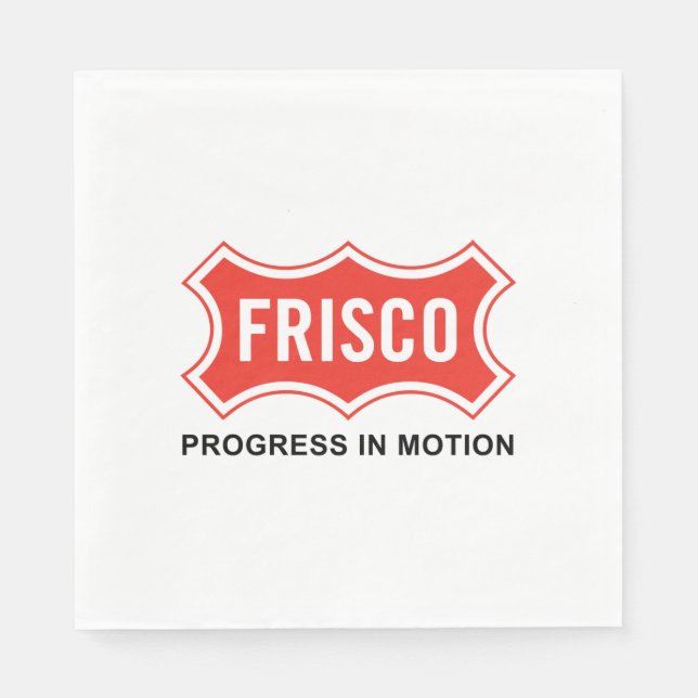 Guardanapo De Papel Bandeira de Frisco (Cidade do Texas) (Frente)