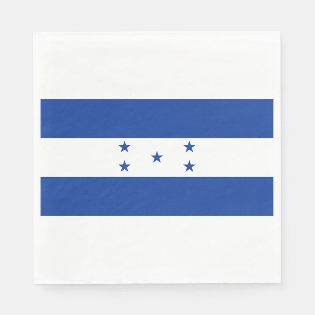 Guardanapo De Papel Bandeira de Honduras (Frente)