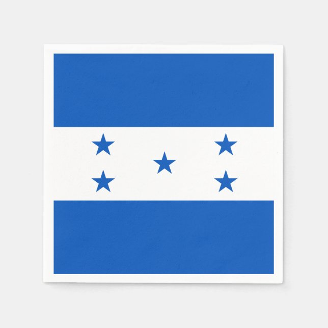 Guardanapo De Papel Bandeira de Honduras (Frente)