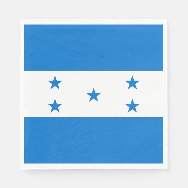 Guardanapo De Papel Bandeira de Honduras (Frente)