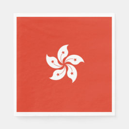 Guardanapo De Papel Bandeira de Hong Kong