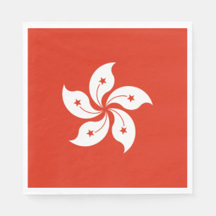 Guardanapo De Papel Bandeira de Hong Kong