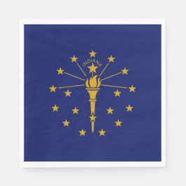 Guardanapo De Papel Bandeira de Indiana (Estado dos EUA)