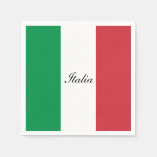 Guardanapo De Papel Bandeira de Italia