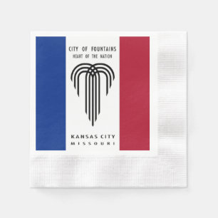 Guardanapo De Papel Bandeira de Kansas City