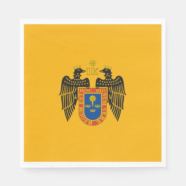 Guardanapo De Papel Bandeira de Lima (Peru) (Frente)
