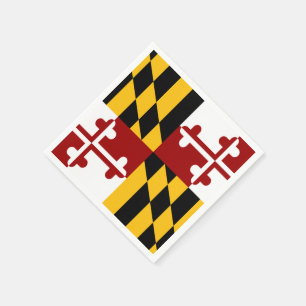 Guardanapo De Papel bandeira de Maryland