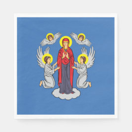 Guardanapo De Papel Bandeira de Minsk (Bielorrússia)