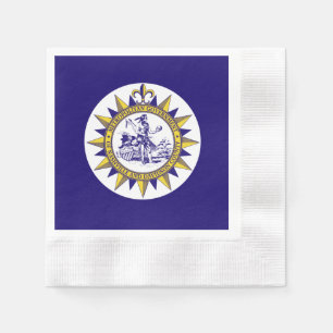 Guardanapo De Papel Bandeira de Nashville, Tennessee Napkins