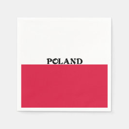 Guardanapo De Papel Bandeira de Polônia