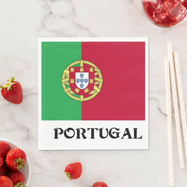 Guardanapo De Papel Bandeira de Portugal (Insitu)