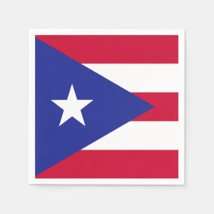 Guardanapo De Papel Bandeira de Puerto Rico