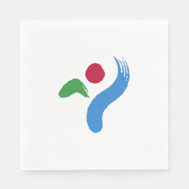 Guardanapo De Papel Bandeira de Seul (Coreia do Sul)