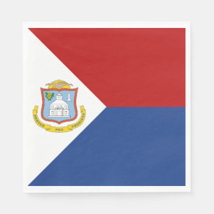 Guardanapo De Papel Bandeira de Sint Maarten
