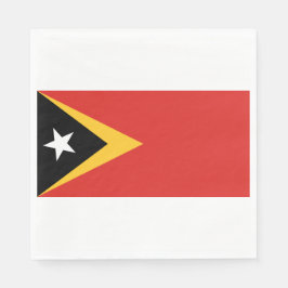 Guardanapo De Papel Bandeira de Timor-Leste