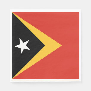 Guardanapo De Papel Bandeira de Timor-Leste