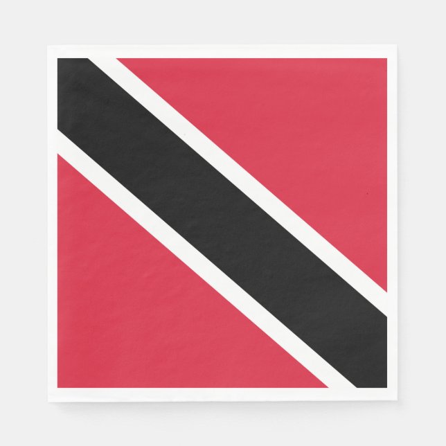Guardanapo De Papel Bandeira de Trinidad e Tobago (Frente)