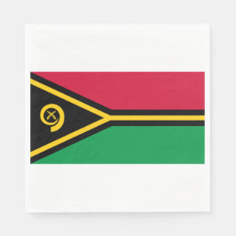 Guardanapo De Papel Bandeira de Vanuatu