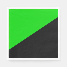 Guardanapo De Papel Bandeira do Anarquismo Verde