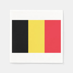 Guardanapo De Papel Bandeira do Belga Paper Napkins