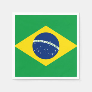 Guardanapo De Papel Bandeira do Brasil