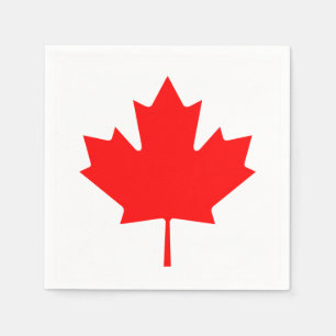 Guardanapo De Papel Bandeira do Canadá