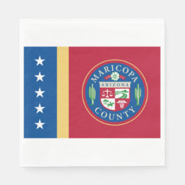 Guardanapo De Papel Bandeira do Condado de Maricopa (Arizona)