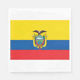 Guardanapo De Papel Bandeira do Equador