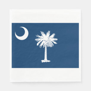 Guardanapo De Papel Bandeira do Estado da Carolina do Sul