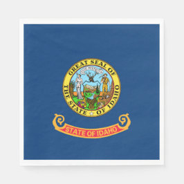 Guardanapo De Papel Bandeira do Estado de Idaho
