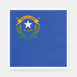 Guardanapo De Papel Bandeira do Estado de Nevada