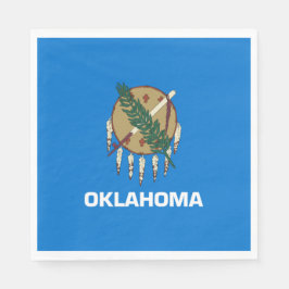 Guardanapo De Papel Bandeira do Estado de Oklahoma
