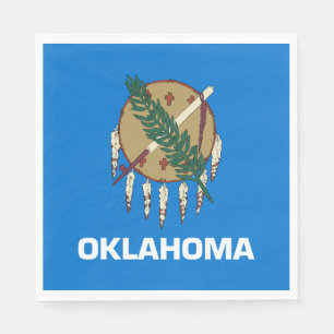 Guardanapo De Papel Bandeira do Estado de Oklahoma