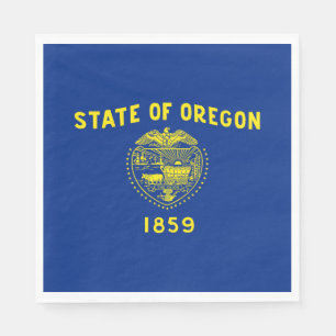 Guardanapo De Papel Bandeira do estado de Oregon