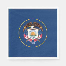 Guardanapo De Papel Bandeira do Estado de Utah