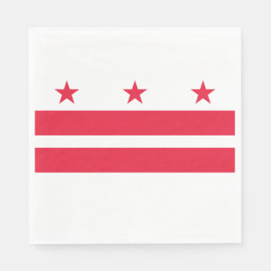 Guardanapo De Papel Bandeira do estado de Washington DC