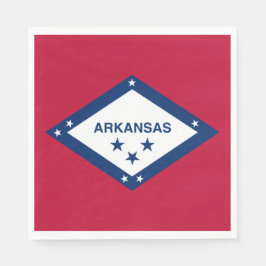 Guardanapo De Papel Bandeira do Estado do Arkansas