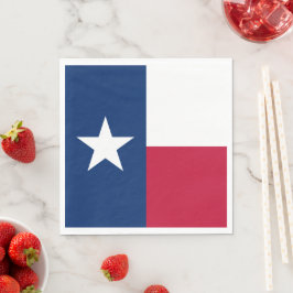 Guardanapo De Papel Bandeira do Estado Texano (Texas)