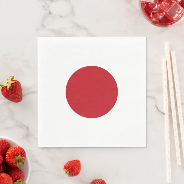 Guardanapo De Papel Bandeira do Japão (Insitu)