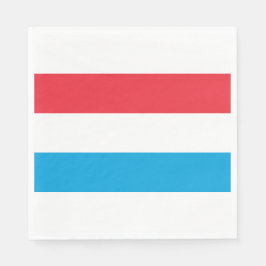 Guardanapo De Papel Bandeira do Luxemburgo