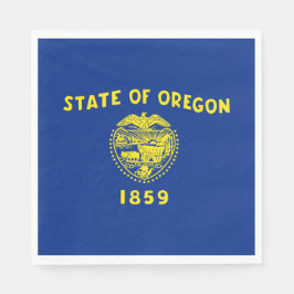 Guardanapo De Papel Bandeira do Oregon