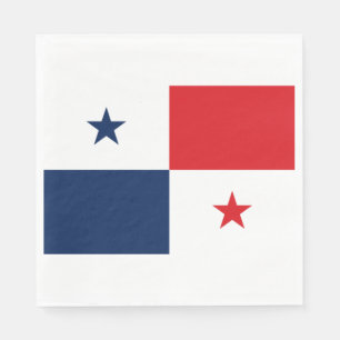 Guardanapo De Papel Bandeira do Panamá